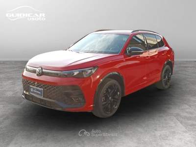 Volkswagen Tiguan 2.0 TDI SCR EVO R-Line 4Motion DSG Rosso usata Lucca