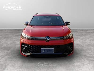 Volkswagen Tiguan 2.0 TDI SCR EVO R-Line 4Motion DSG Rosso usata Lucca