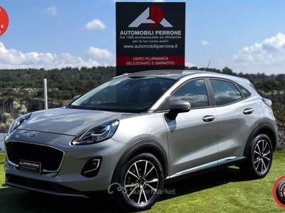 Ford Puma 1.0 EcoBoost Hybrid 125cv Titanium Grigio usata Castellaneta