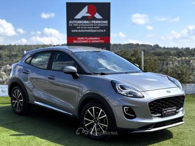 Ford Puma 1.0 EcoBoost Hybrid 125cv Titanium Grigio usata Castellaneta