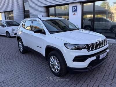 Jeep Compass phev Longitude 4xe TELECAMERA CAPRLAY IVA ESPOSTA Bianco usata Monza