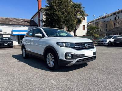 Volkswagen T-Cross 1.0 TSI Style BMT 1 PROPRIETARIO KM. TAGLIANDATI Bianco usata Portogruaro