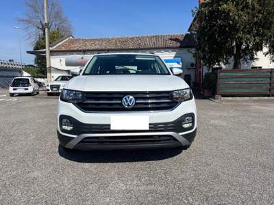 Volkswagen T-Cross 1.0 TSI Style BMT 1 PROPRIETARIO KM. TAGLIANDATI Bianco usata Portogruaro