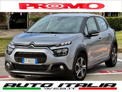 Citroen C3 BLUEHDi 100 PLUS MY72+NAVI CON APP+LED+CLIMATRONIC Grigio usata Civitavecchia