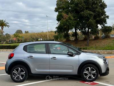 Citroen C3 BLUEHDi 100 PLUS MY72+NAVI CON APP+LED+CLIMATRONIC Grigio usata Civitavecchia