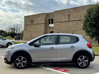 Citroen C3 BLUEHDi 100 PLUS MY72+NAVI CON APP+LED+CLIMATRONIC Grigio usata Civitavecchia