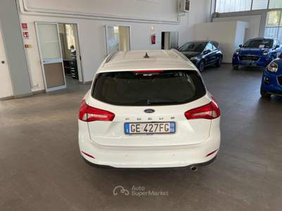 Ford Focus 1.5 EcoBlue 120 CV aut. SW Business Co-Pilot Bianco usata Imola