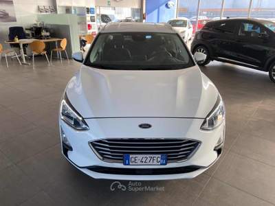 Ford Focus 1.5 EcoBlue 120 CV aut. SW Business Co-Pilot Bianco usata Imola