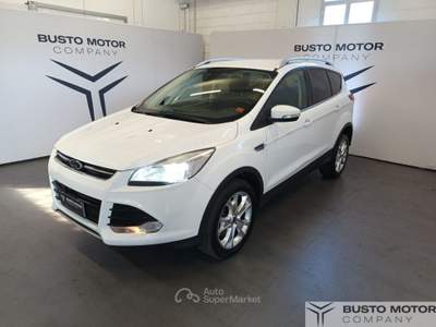 Ford Kuga Kuga 2.0 tdci Titanium 4wd s&s 150cv powershift E6 Bianco usata Olgiate Olona