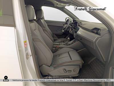 Audi Q3 40 2.0 tdi s line edition quattro 200cv s-tronic Bianco usata Assago