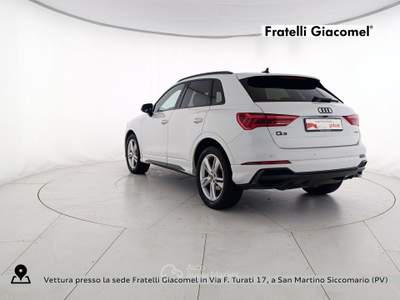 Audi Q3 40 2.0 tdi s line edition quattro 200cv s-tronic Bianco usata Assago