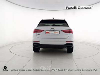 Audi Q3 40 2.0 tdi s line edition quattro 200cv s-tronic Bianco usata Assago