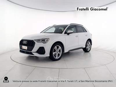 Audi Q3 40 2.0 tdi s line edition quattro 200cv s-tronic Bianco usata Assago