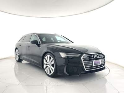 Audi A6 A6 avant 50 3.0 tdi mhev s line x2 quattro tip.tr. tetto pano+pelle+c.20" Nero usata Ghedi
