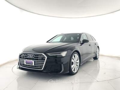 Audi A6 A6 avant 50 3.0 tdi mhev s line x2 quattro tip.tr. tetto pano+pelle+c.20" Nero usata Ghedi