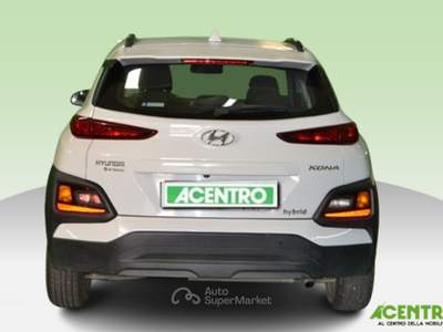 Hyundai Kona  - 1.6 hybrid xtech Bianco usata CAGLIARI