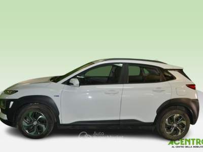 Hyundai Kona  - 1.6 hybrid xtech Bianco usata CAGLIARI
