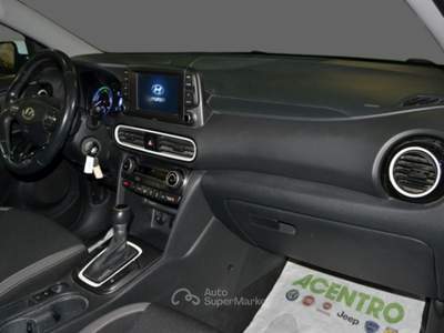 Hyundai Kona  - 1.6 hybrid xtech Bianco usata CAGLIARI