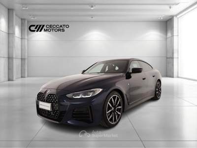 BMW Serie 4 Gran Coupé 430d 430 d Mild Hybrid 48V Msport xDrive Steptronic Blu/Azzurro usata Padova