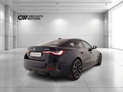 BMW Serie 4 Gran Coupé 430d 430 d Mild Hybrid 48V Msport xDrive Steptronic Blu/Azzurro usata Padova