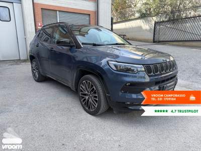 Jeep Compass Compass 1.5 Turbo T4 130 CV MHEV 2WD Summit Blu/Azzurro usata Campobasso