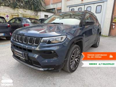 Jeep Compass Compass 1.5 Turbo T4 130 CV MHEV 2WD Summit Blu/Azzurro usata Campobasso