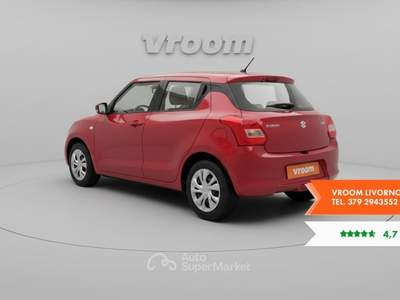 Suzuki Swift Swift 1.2 Dualjet Easy Rosso usata Livorno