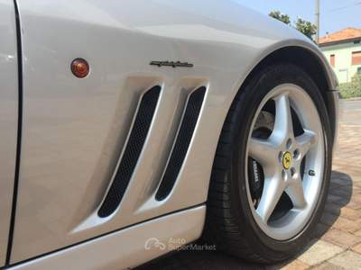 Ferrari 550 Maranello 486cv. Argento usata Torre de' Roveri