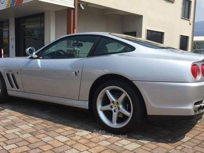 Ferrari 550 Maranello 486cv. Argento usata Torre de' Roveri