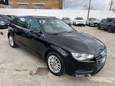 Audi A3 A3 Sportback 2.0 tdi Ambiente 150cv s-tronic E6 Nero usata Civita Castellana