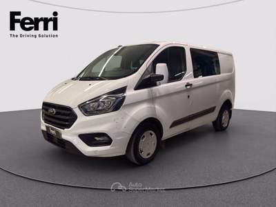 Ford Transit Custom 300 2.0 tdci 130cv Trend doppia cab. L1H1 E6.2 Bianco usata Cesena