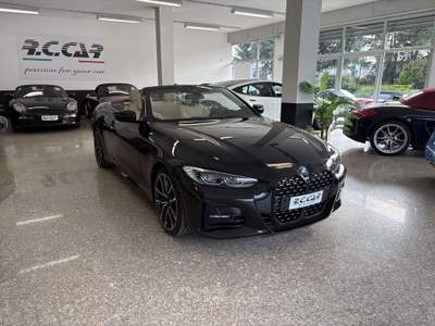 BMW Serie 4 420i 420 420i Cabrio Msport auto. Nero usata Rezzato