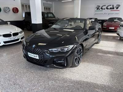 BMW Serie 4 420i 420 420i Cabrio Msport auto. Nero usata Rezzato