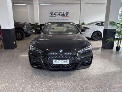 BMW Serie 4 420i 420 420i Cabrio Msport auto. Nero usata Rezzato