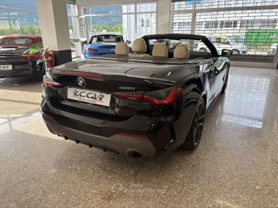 BMW Serie 4 420i 420 420i Cabrio Msport auto. Nero usata Rezzato