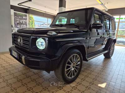 Mercedes-Benz Classe G Premium Plus AMG Line V8 Burmester Tetto IVA ESPOSTA Blu/Azzurro usata Nave