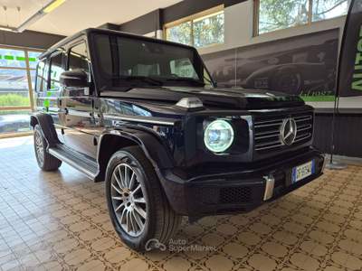 Mercedes-Benz Classe G Premium Plus AMG Line V8 Burmester Tetto IVA ESPOSTA Blu/Azzurro usata Nave