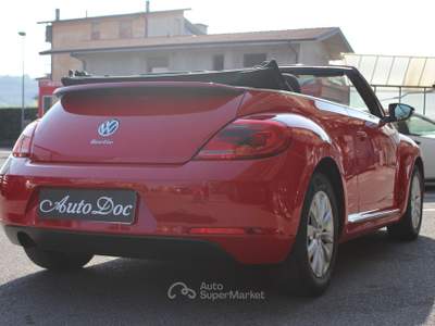Volkswagen Maggiolino CABRIO 1.2 TSI DSG KM CERTIFICATI Rosso usata Villongo