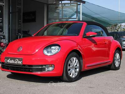 Volkswagen Maggiolino CABRIO 1.2 TSI DSG KM CERTIFICATI Rosso usata Villongo