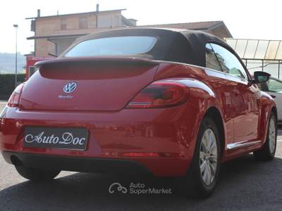 Volkswagen Maggiolino CABRIO 1.2 TSI DSG KM CERTIFICATI Rosso usata Villongo