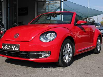 Volkswagen Maggiolino CABRIO 1.2 TSI DSG KM CERTIFICATI Rosso usata Villongo