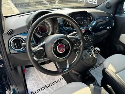 Fiat 500 1.0 70cv Ibrido Dolcevita #senspark #climauto Blu/Azzurro usata Spinea