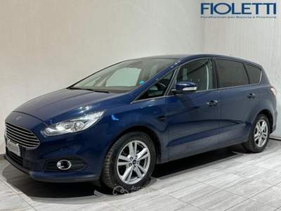 Ford S-Max 2ª SERIE 2.0 TDCI 120 CV START&STOP BUSINESS Blu/Azzurro usata Manerbio