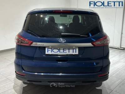 Ford S-Max 2ª SERIE 2.0 TDCI 120 CV START&STOP BUSINESS Blu/Azzurro usata Manerbio