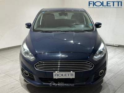 Ford S-Max 2ª SERIE 2.0 TDCI 120 CV START&STOP BUSINESS Blu/Azzurro usata Manerbio