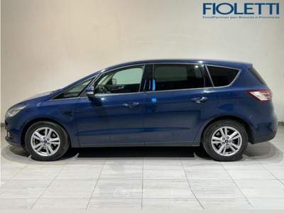 Ford S-Max 2ª SERIE 2.0 TDCI 120 CV START&STOP BUSINESS Blu/Azzurro usata Manerbio