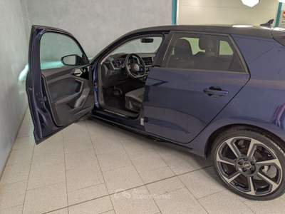 Audi A1 A1 SPB Sportback - 30 TFSI 116cv - Adrenalin Black Edition S line Blu/Azzurro usata Robecco sul Naviglio