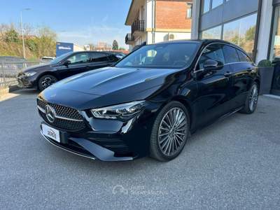 Mercedes-Benz CLA 200 d AMG Line Advanced Plus auto Nero usata Chieri