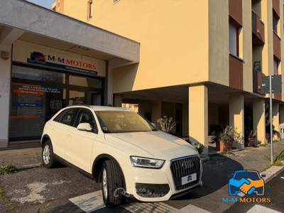 Audi Q3 2.0 tdi Advanced quattro 177cv Bianco usata Pomezia