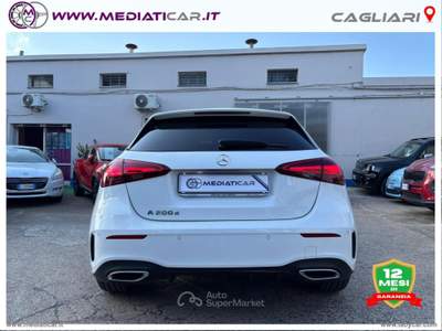 Mercedes-Benz Classe A A 200 d Automatic AMG Line Advanced Bianco usata Cagliari
